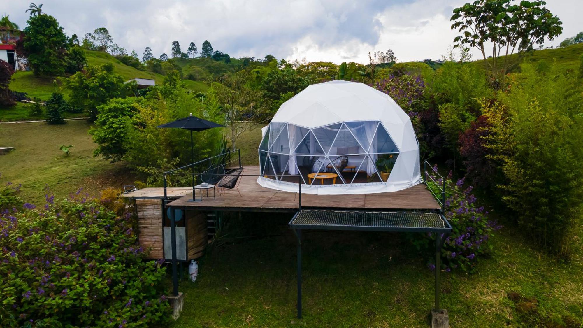 Ecohotel Monte Tierra Habitaciones Y Glamping Filandia Exterior foto
