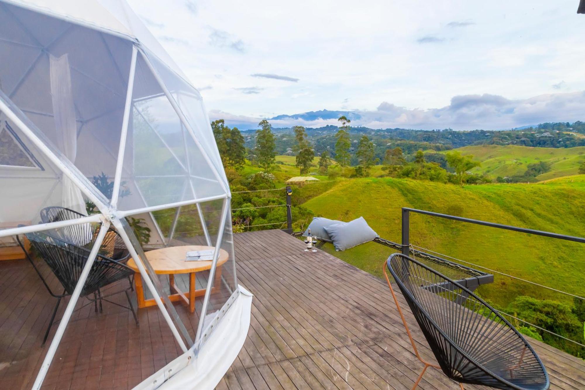 Ecohotel Monte Tierra Habitaciones Y Glamping Filandia Exterior foto