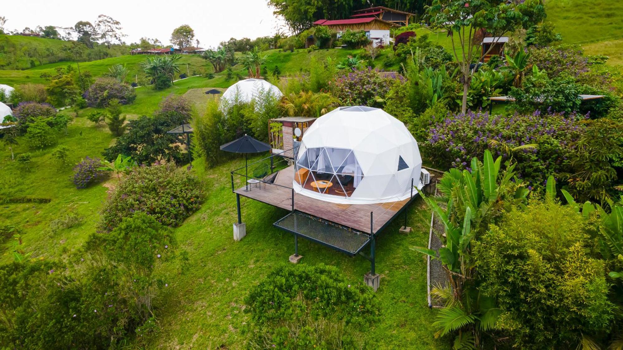 Ecohotel Monte Tierra Habitaciones Y Glamping Filandia Exterior foto