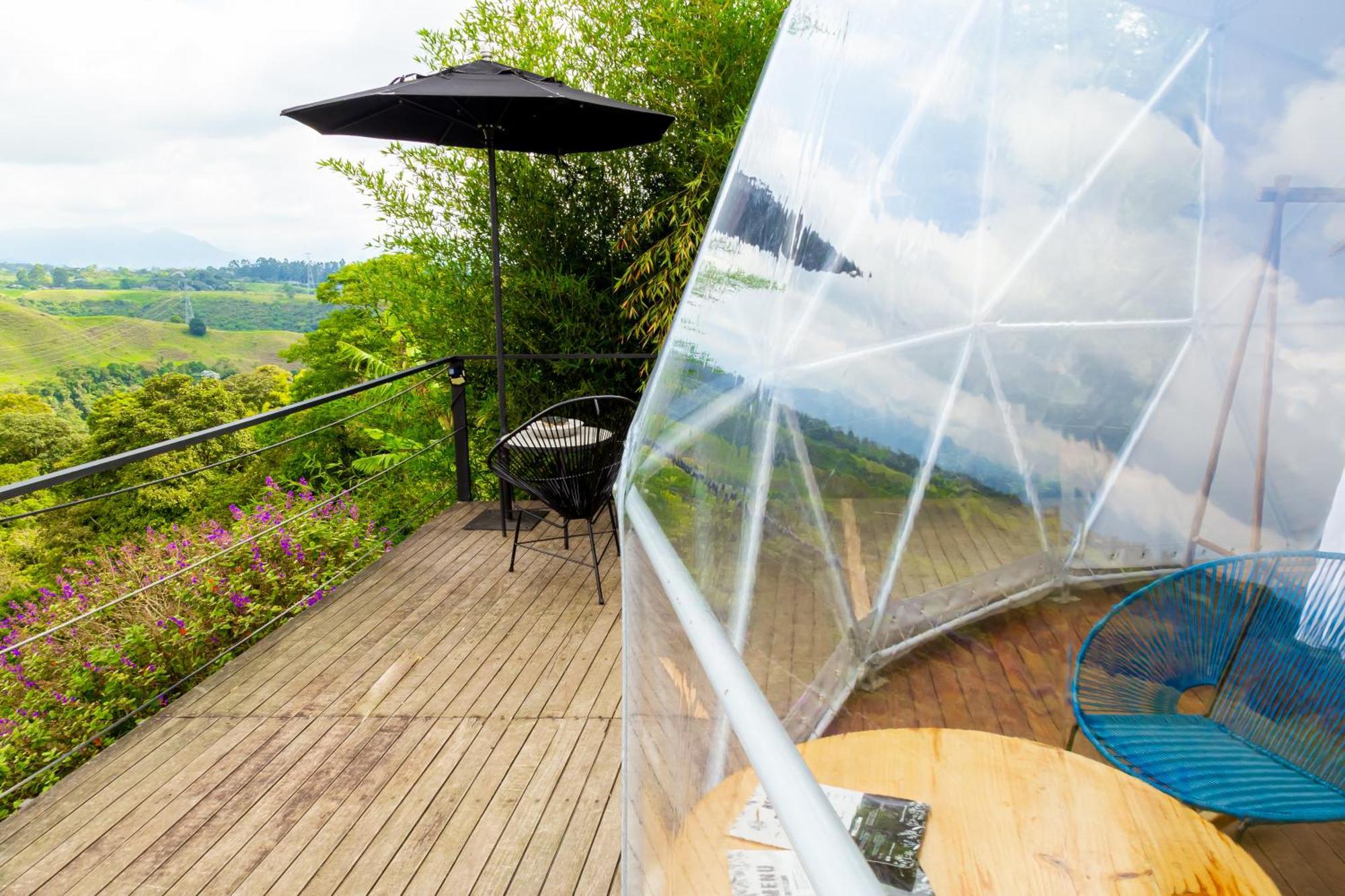 Ecohotel Monte Tierra Habitaciones Y Glamping Filandia Zimmer foto