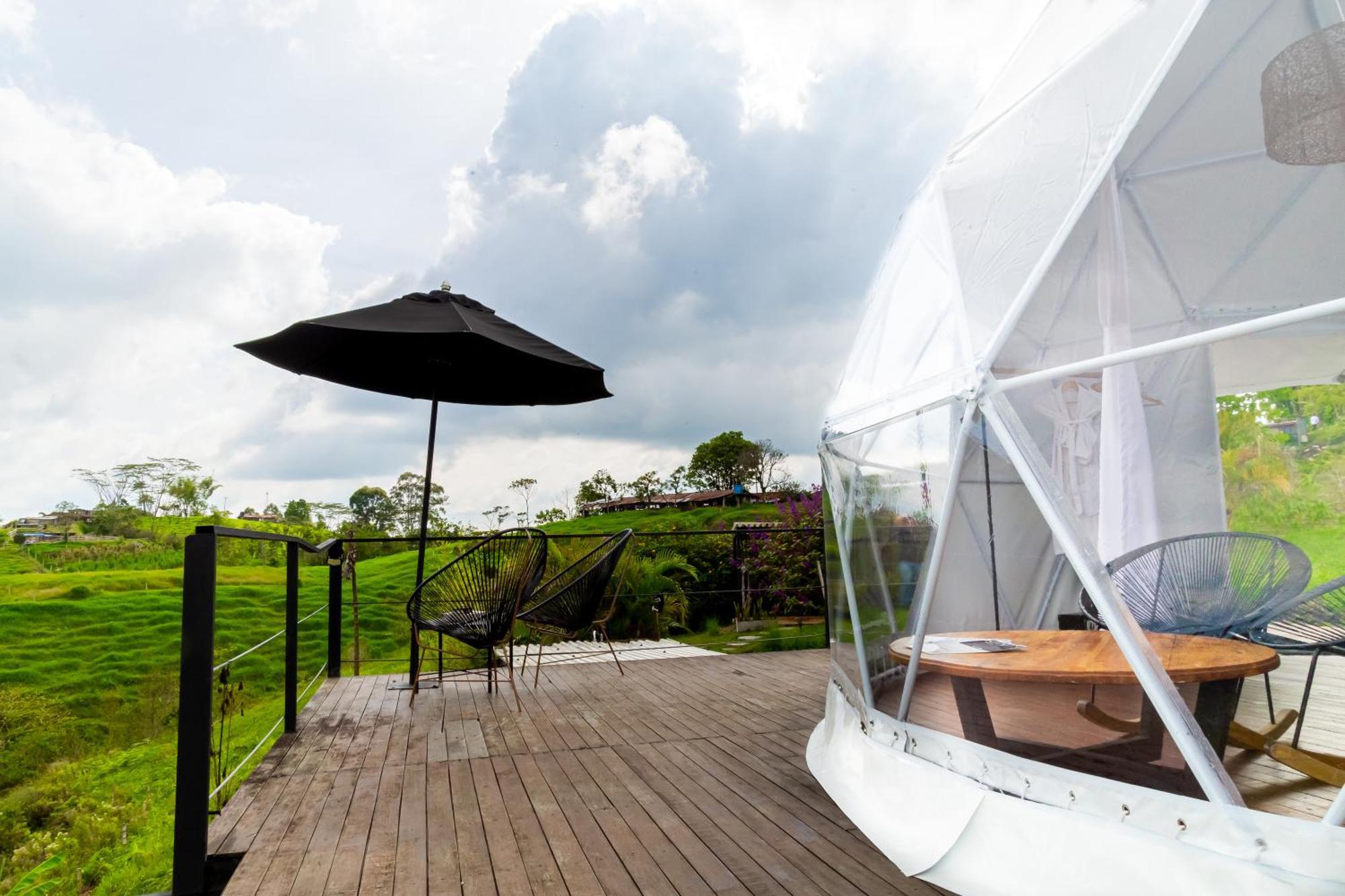 Ecohotel Monte Tierra Habitaciones Y Glamping Filandia Zimmer foto
